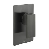 Cutout image of Vado Individual Notion Brushed Black Manual Shower Valve